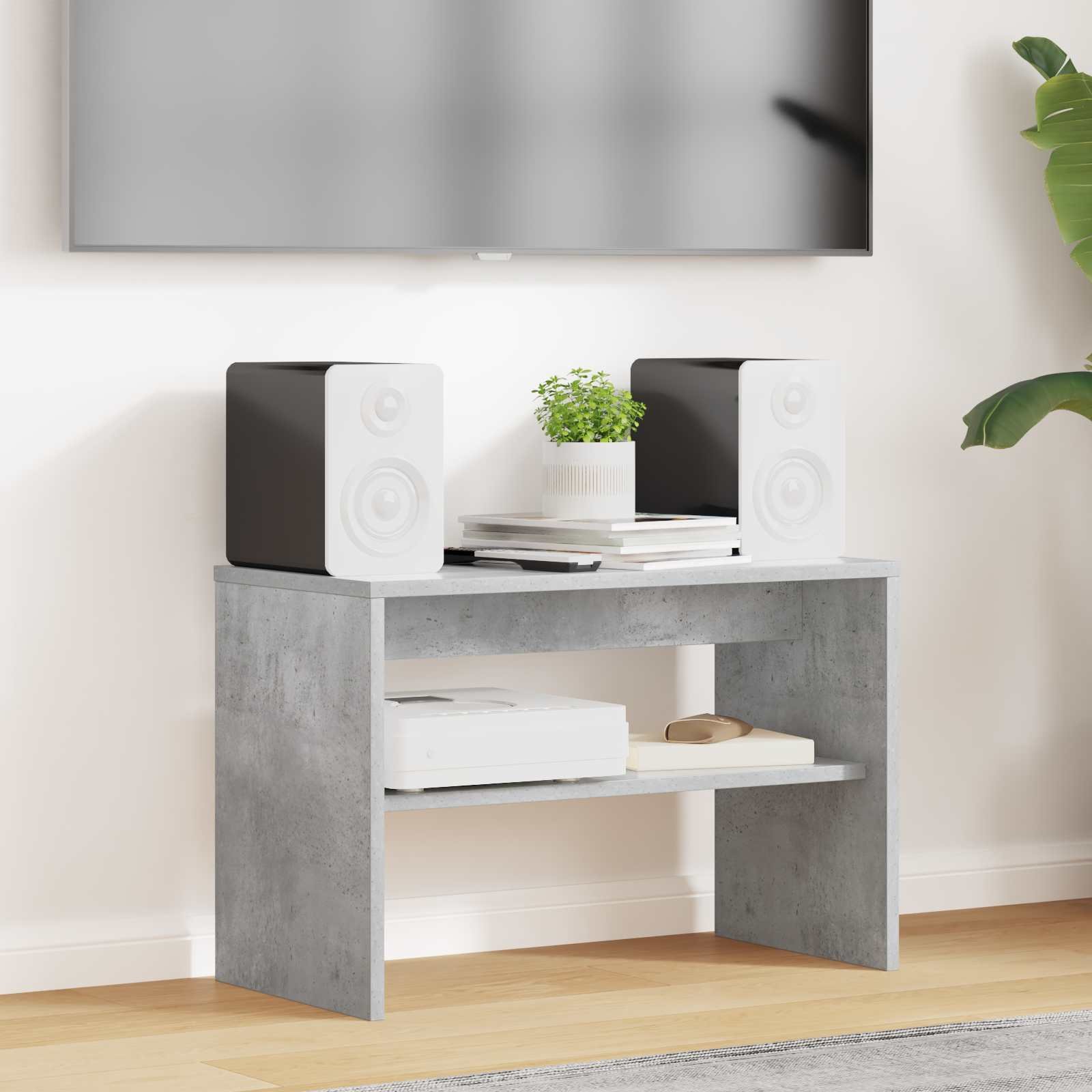 vidaXL Szafka pod telewizor Betonowy szary 60 x 30 x 40 cm