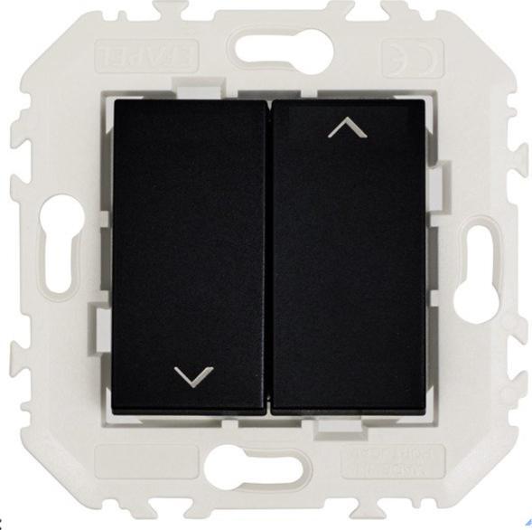 Efapel EFAPEL QUADRO45 ŁĄCZNIK ŻALUZJOWY CZARNY 45281 KWPM