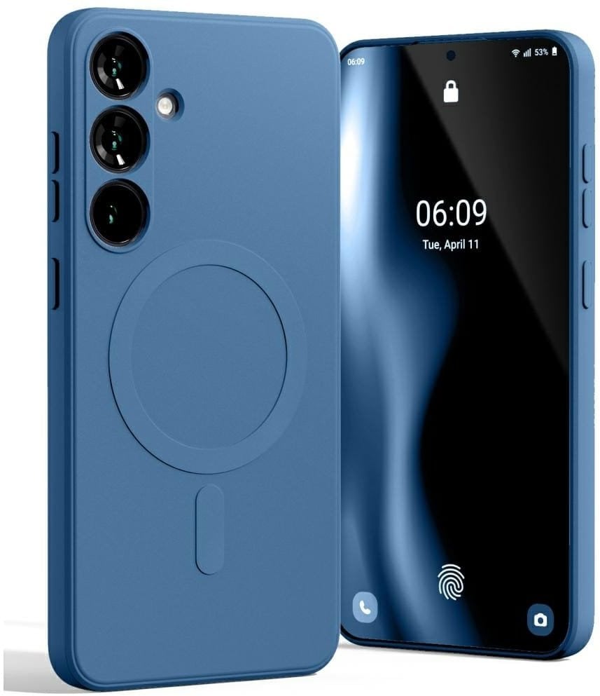 Mercury MagSafe Semi-Silicone Sam S25+ S936 niebieski /blue