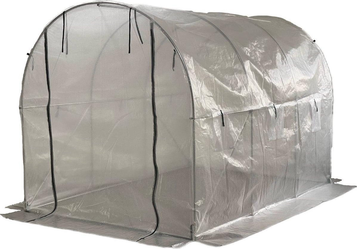 Saska Garden FOLIA POSZYCIE COVER NA TUNEL OGRODOWY SZKLARNIĘ 200x300x200CM BIAŁA