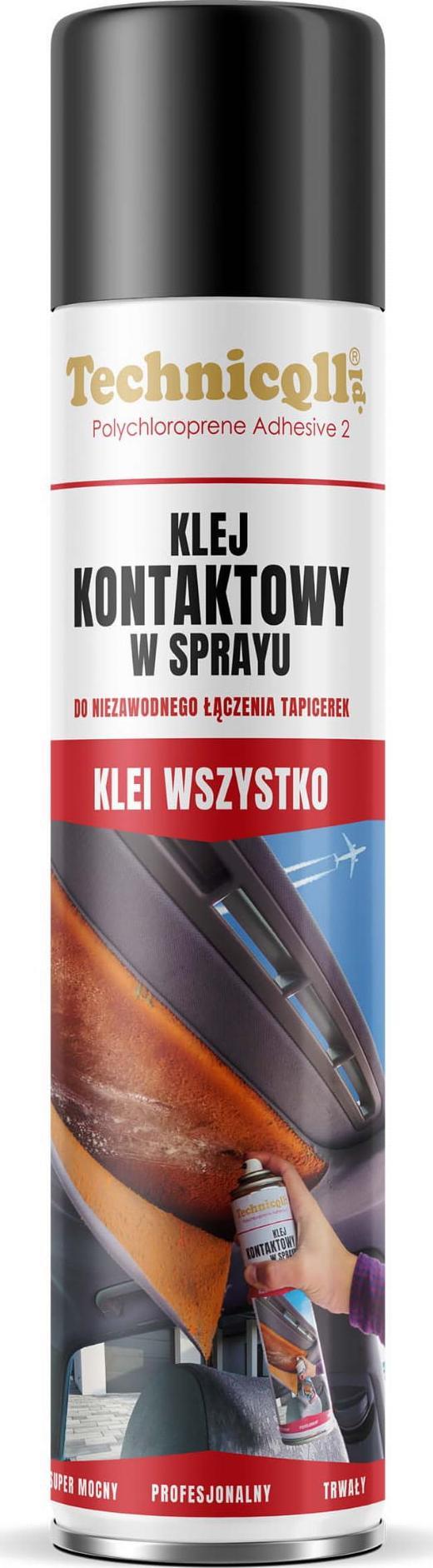 Technicoll Klej Kontaktowy do podsufitek i tapicerki w sprayu 300ml Technicoll