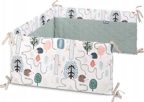 Sensillo OCHRANIACZ DO ŁÓŻECZKA MUŚLIN JEŻE SZMARAGDOWY