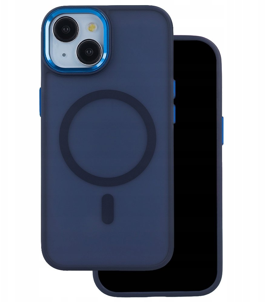 Nakładka Frozen Mag do Samsung Galaxy S24 FE granatowa