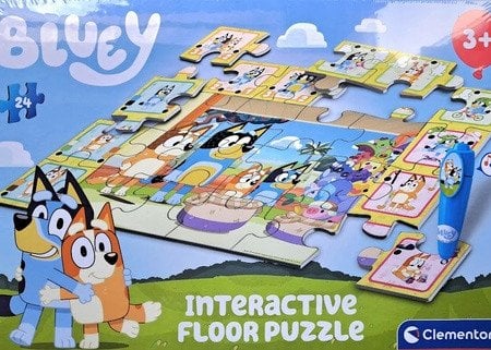 CLE BLUey interaktywne puzzle dywan BLUey 16689
