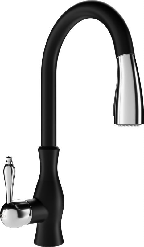 Bateria kuchenna Mexen Savita stojąca czarna