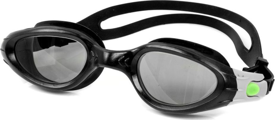 Aqua-Speed Okulary pływackie Eta czarno-szare r. L