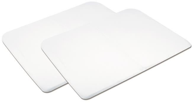 Užvalkalai kelioninės lovytės Maxi Cosi Swift čiužiniui, 2 vnt., white (apatiniam lygiui)