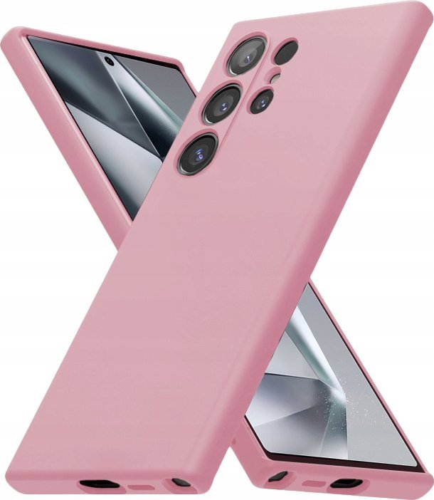 Crong Etui Color Cover Samsung Galaxy S24 Ultra różowe
