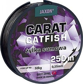 Jaxon Żyłka Carat Catfish 250m 0.55mm 50kg (ZJ-KAD055B)
