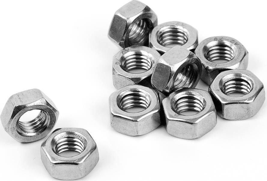 Nakrętka sześciokątna nierdzewna M5, DIN 934, A2-70, 10 szt
