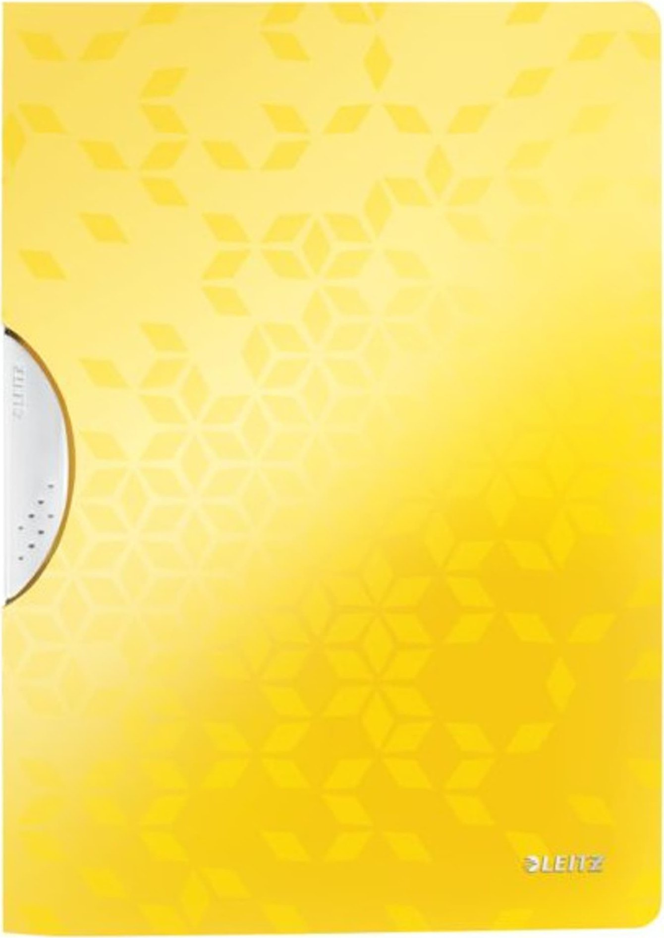 Leitz Skoroszyt z klipsem Leitz Wow A4 30k, ŻÓŁTY