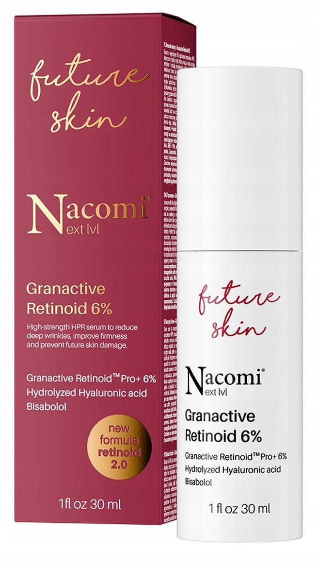Nacomi Next Level Serum do twarzy - Granactive Retinoid Pro+ 6% 30ml