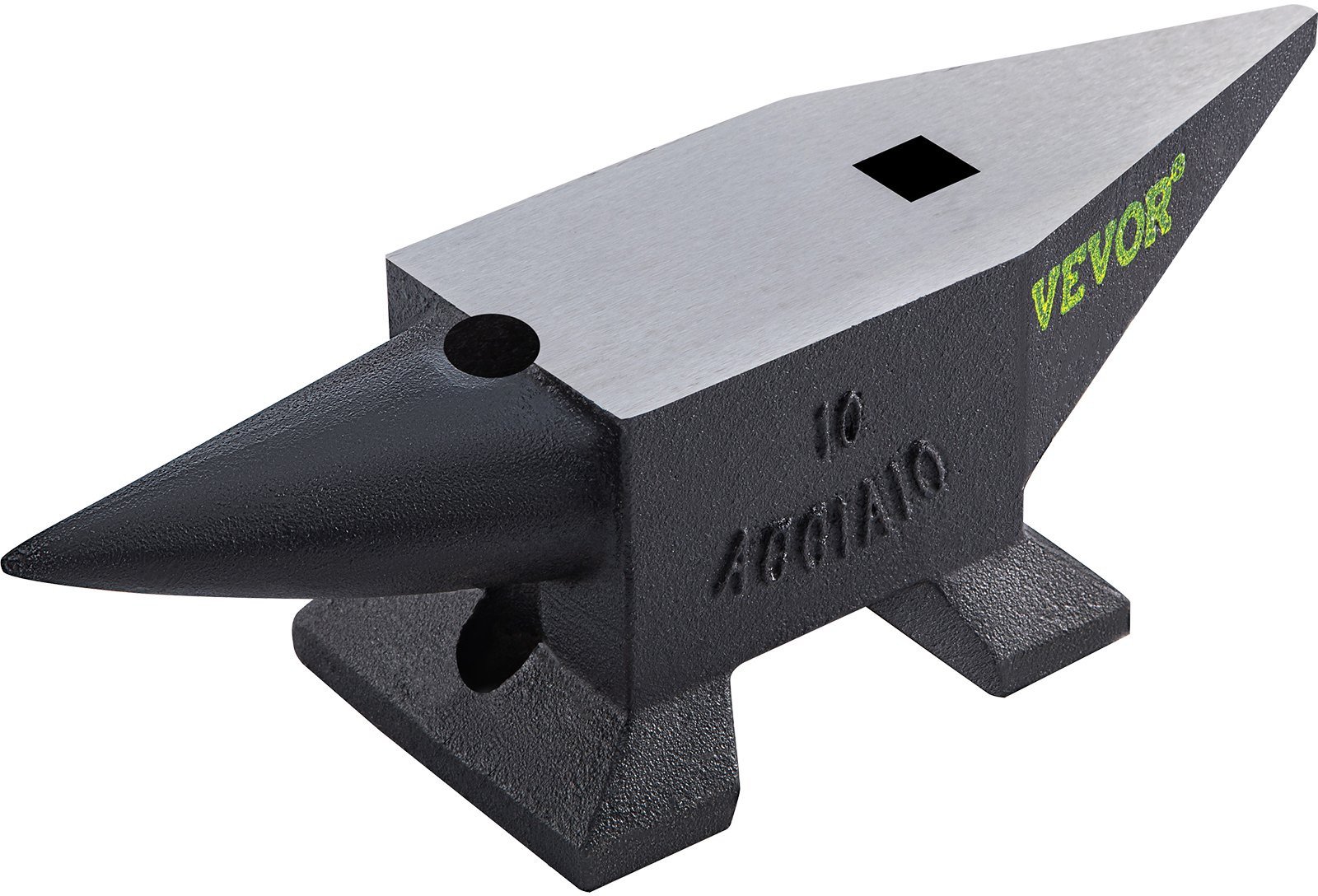 Kowadło stalowe 10kg z rogiem hartowane do kucia podstawa warsztat