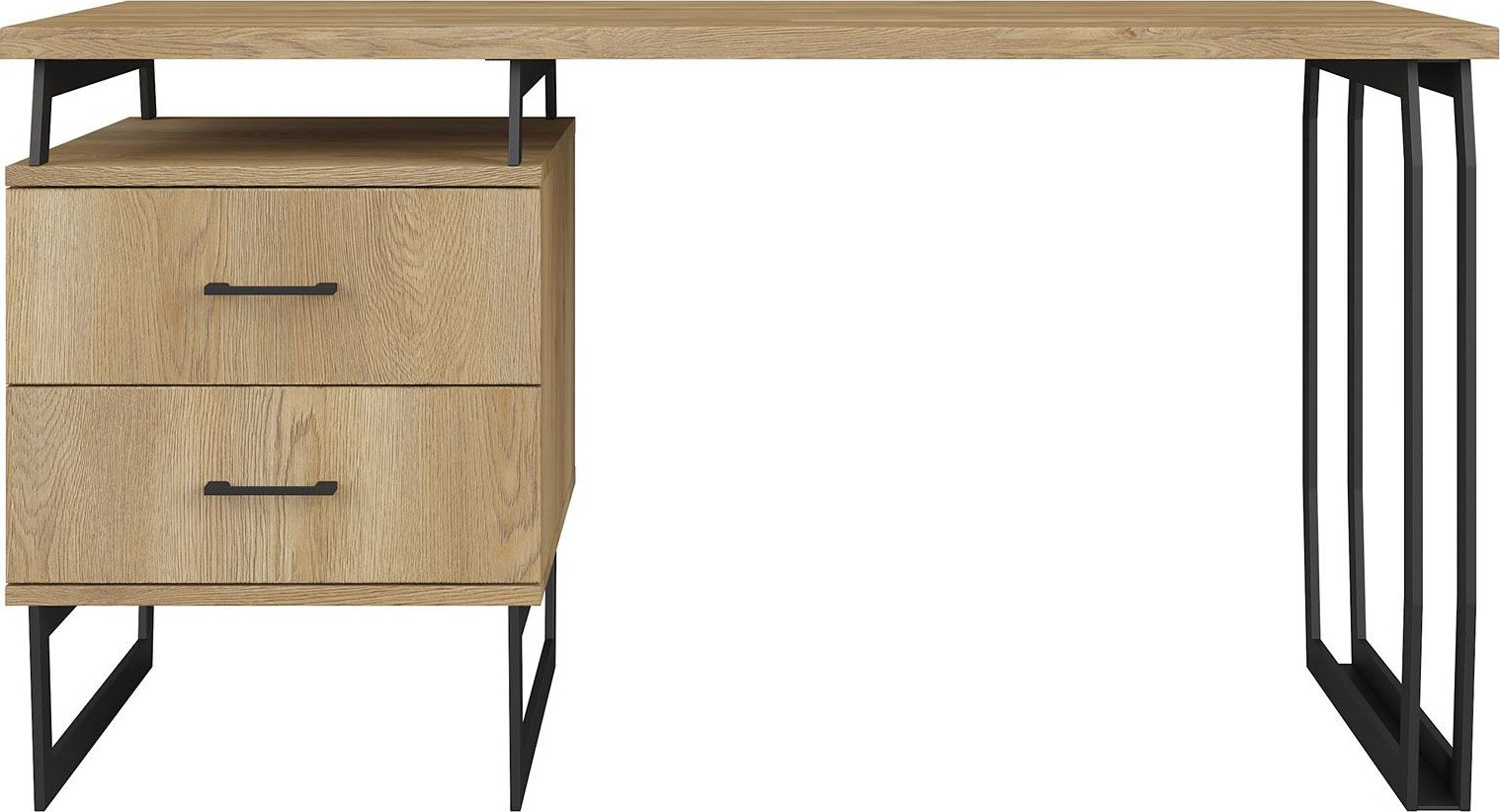 Biurko Elior Bahama 11X Jasnobrązowe 140 cm x 60 cm