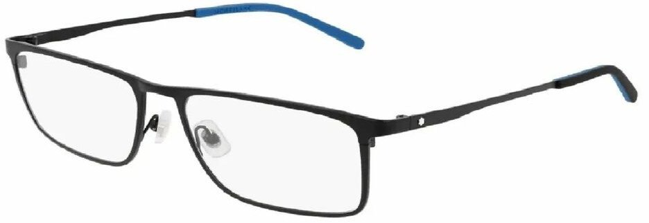 Ramki do okularów Męskie Montblanc MB0106O-001 Czarny 55 mm