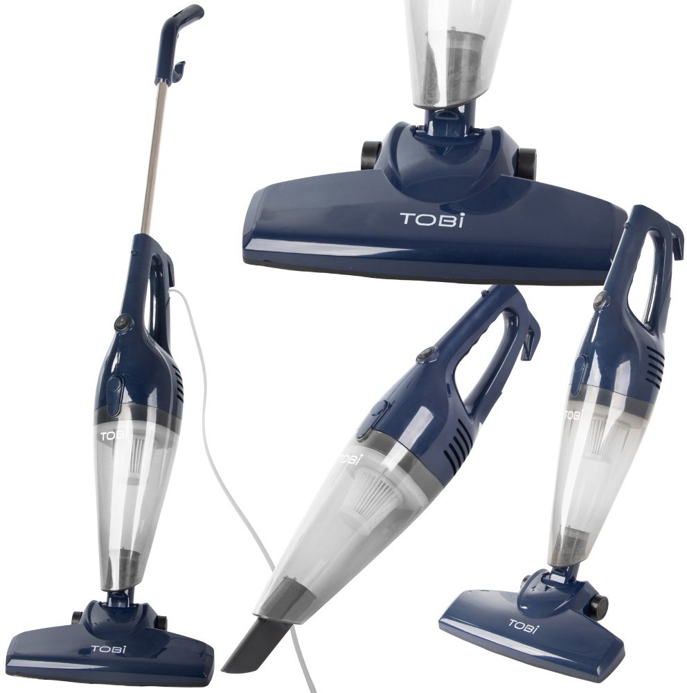 Odkurzacz pionowy ręczny bezworkowy przewodowy 2w1 filtr hepa 1200w