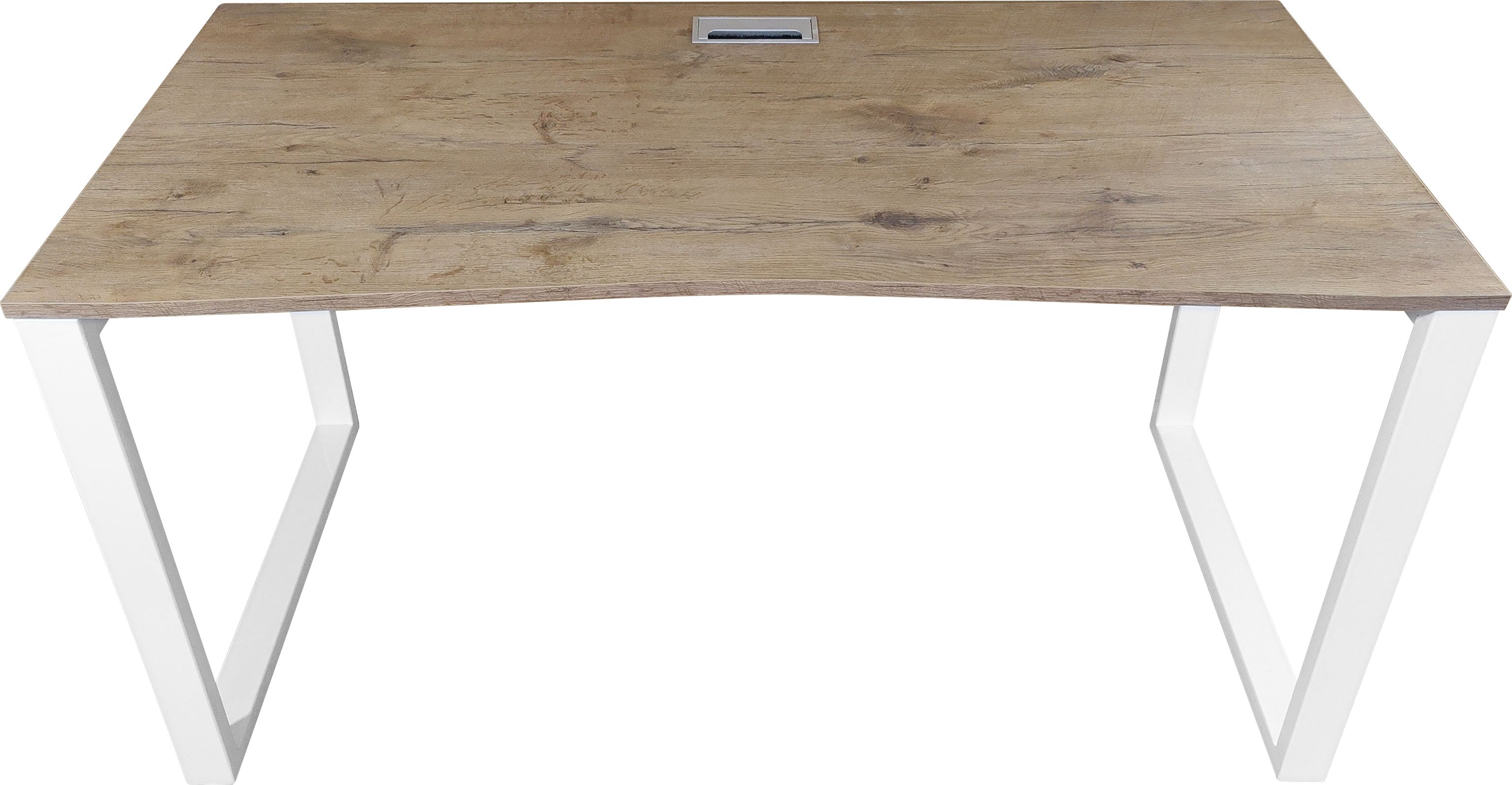 Biurko Zdesk Loft Biało-Brązowe 138 cm x 68 cm
