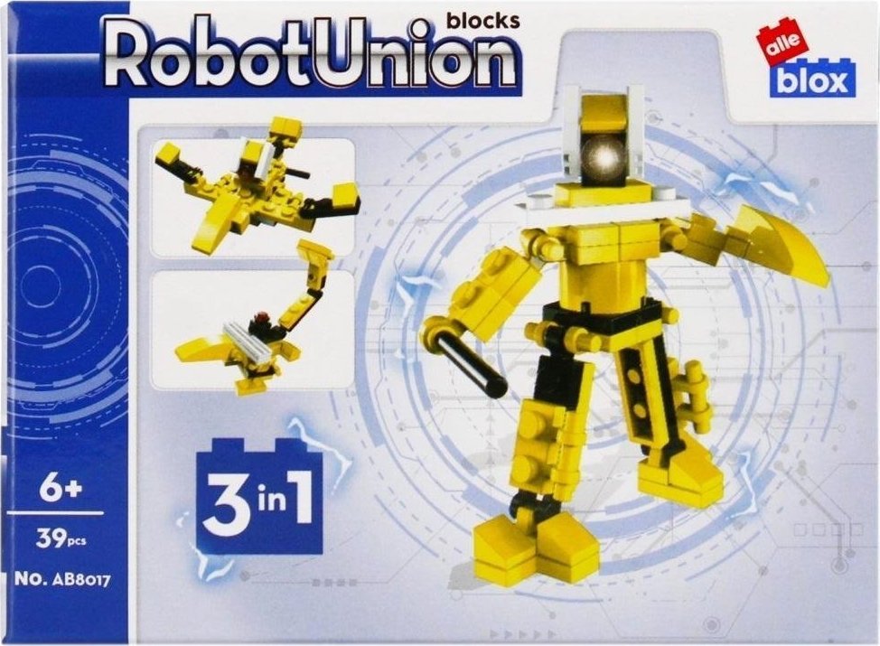 ALLEBLOX Klocki konstrukcyjne Robot 39 elementów ALLEBLOX