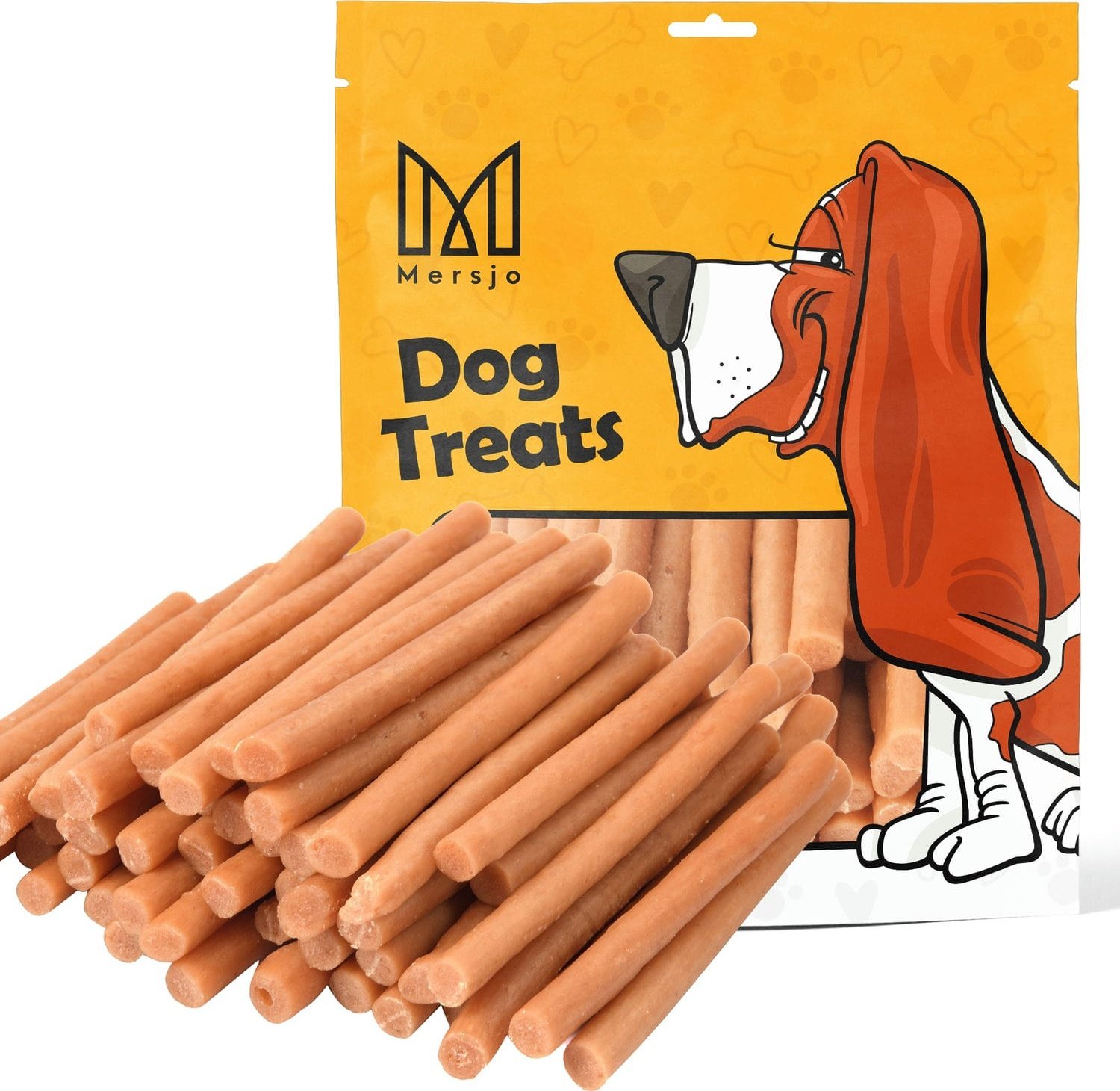 Mersjo Przysmak dla psa - Kabanosy z łososia Mersjo 500g