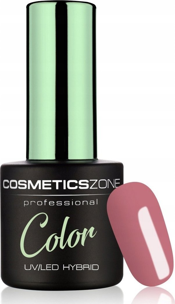 Cosmetics Zone Lakier hybrydowy hipoalergiczny brudny róż 7ml - Dirty Pink 210