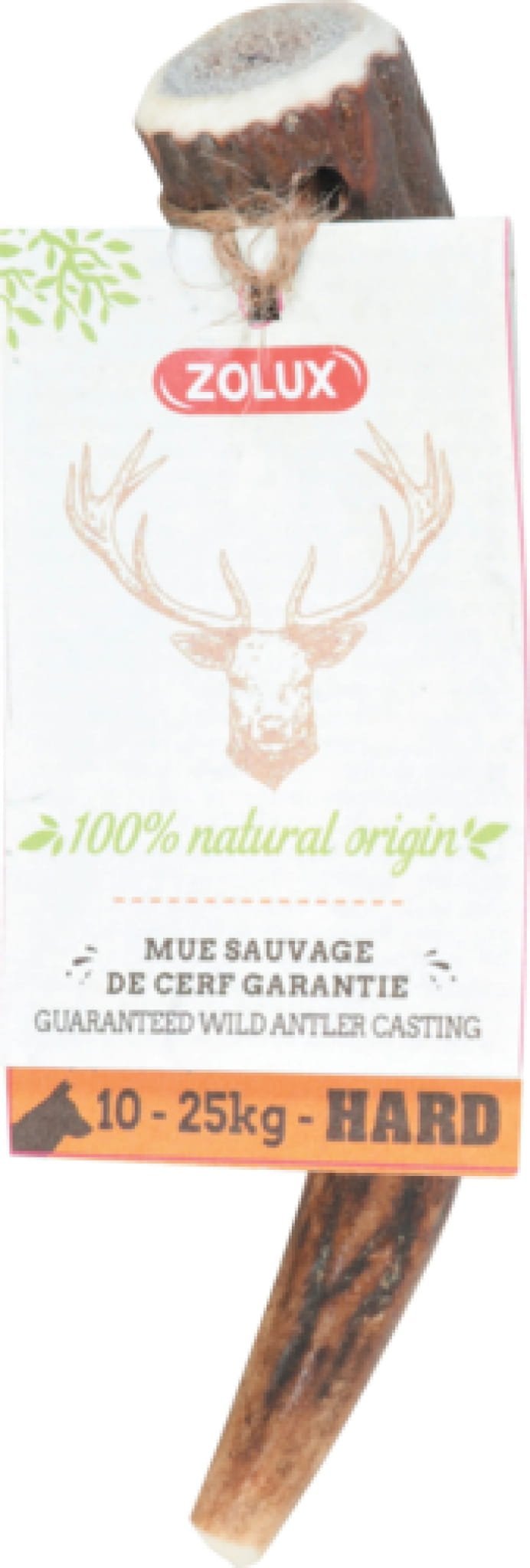 Zolux ZOLUX Poroże jelenia w całości HARD S