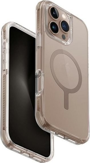 Uniq UNIQ etui Combat iPhone 16 Pro 6.3" Magclick Charging złoty/taupe gold