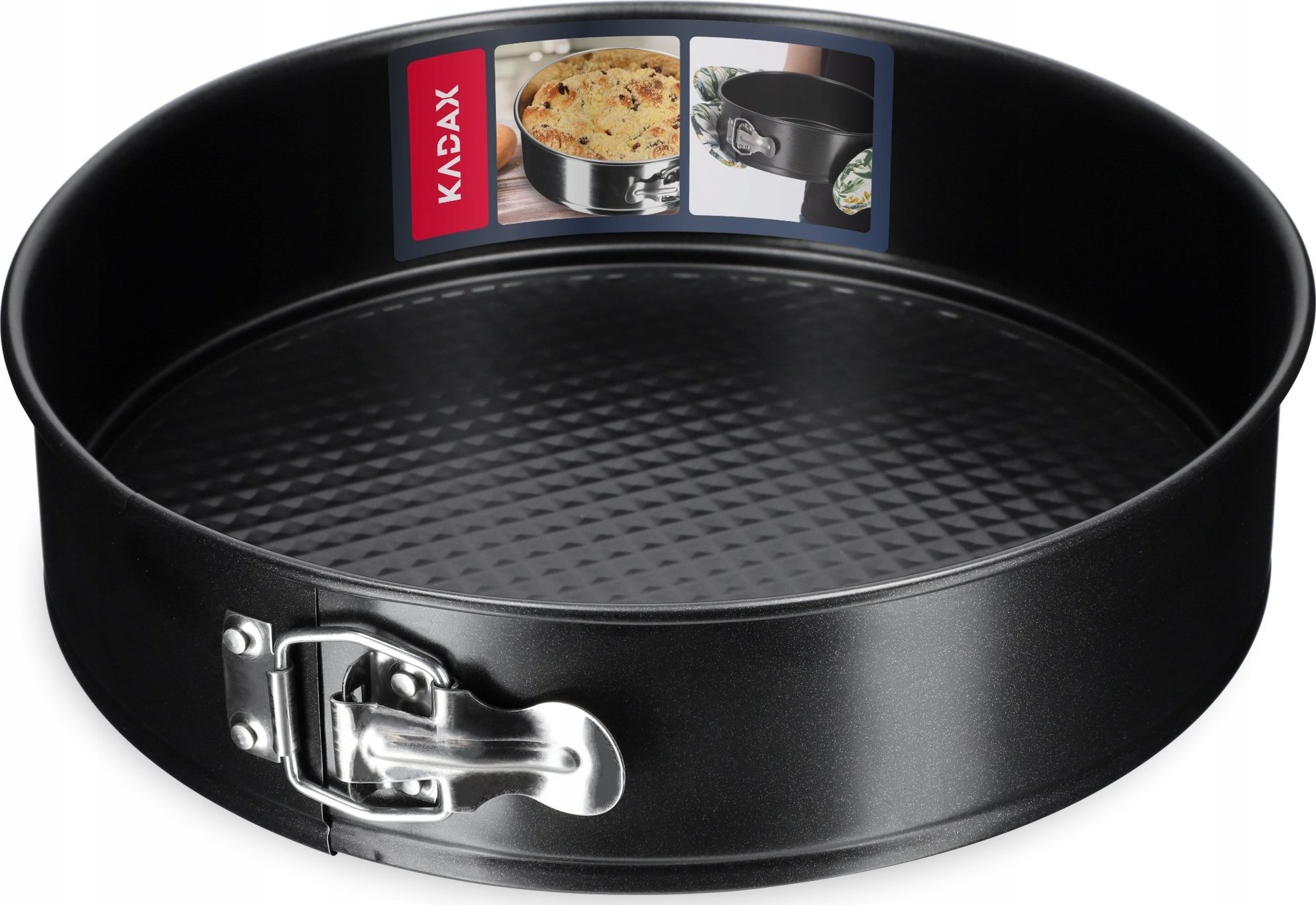 Kadax Tortownica Okrągła Forma Blacha Do Pieczenia 30cm