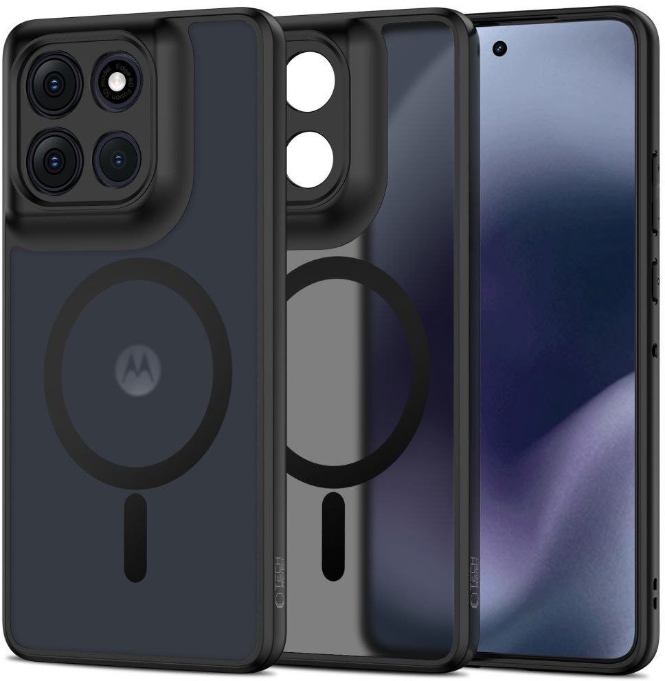 Etui Tech-Protect Magmat MagSafe do Motorola Moto G86 5G Matte Black