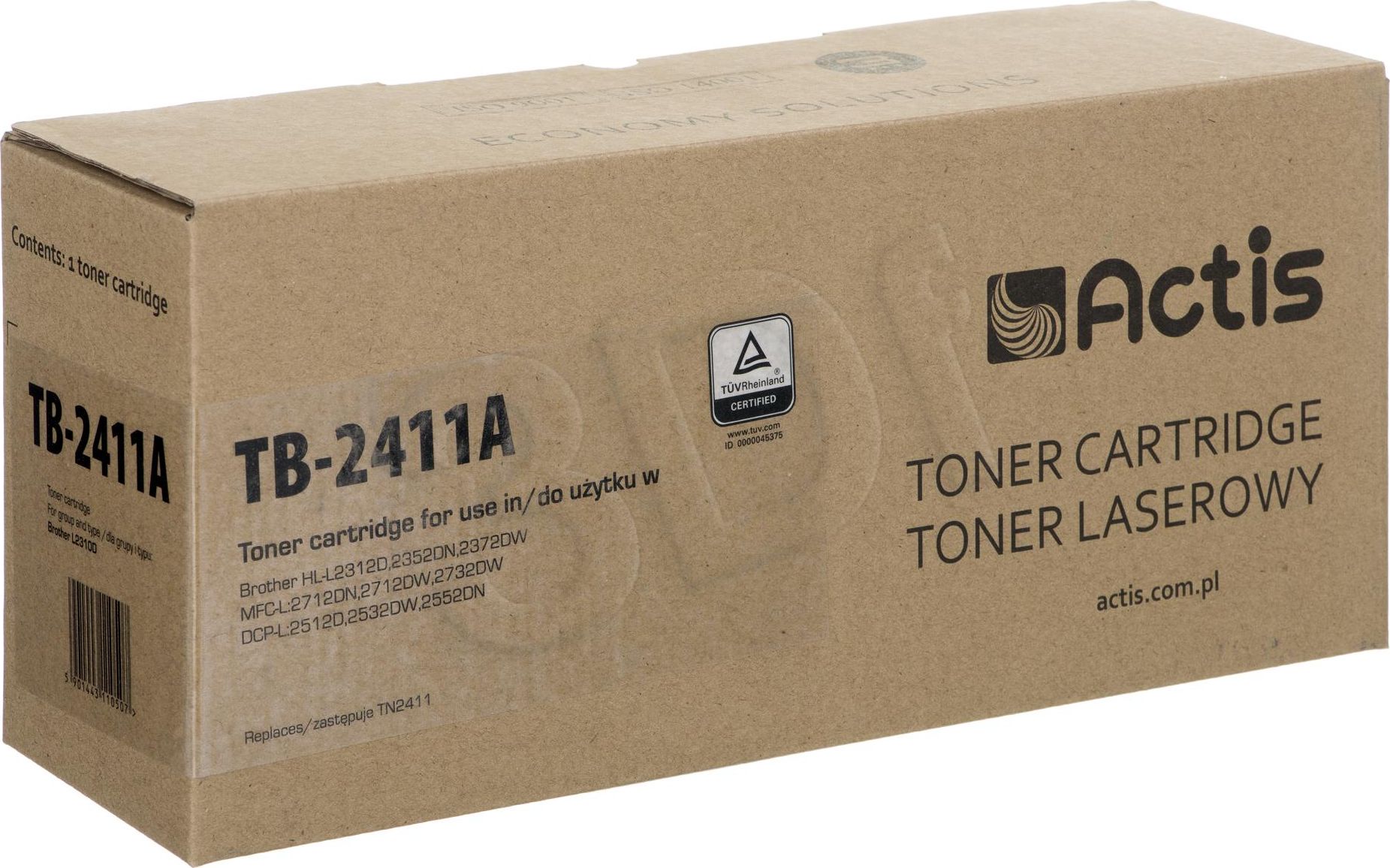 Toner Actis Black Zamiennik TN-2411 (TB-2411A)