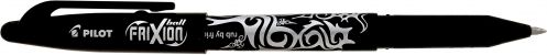Pilot WYMAZYWALNE PIORO KULKOWE FRIXION BALL CZARNE OPAKOWANIE 12 SZT - BL FR7 B