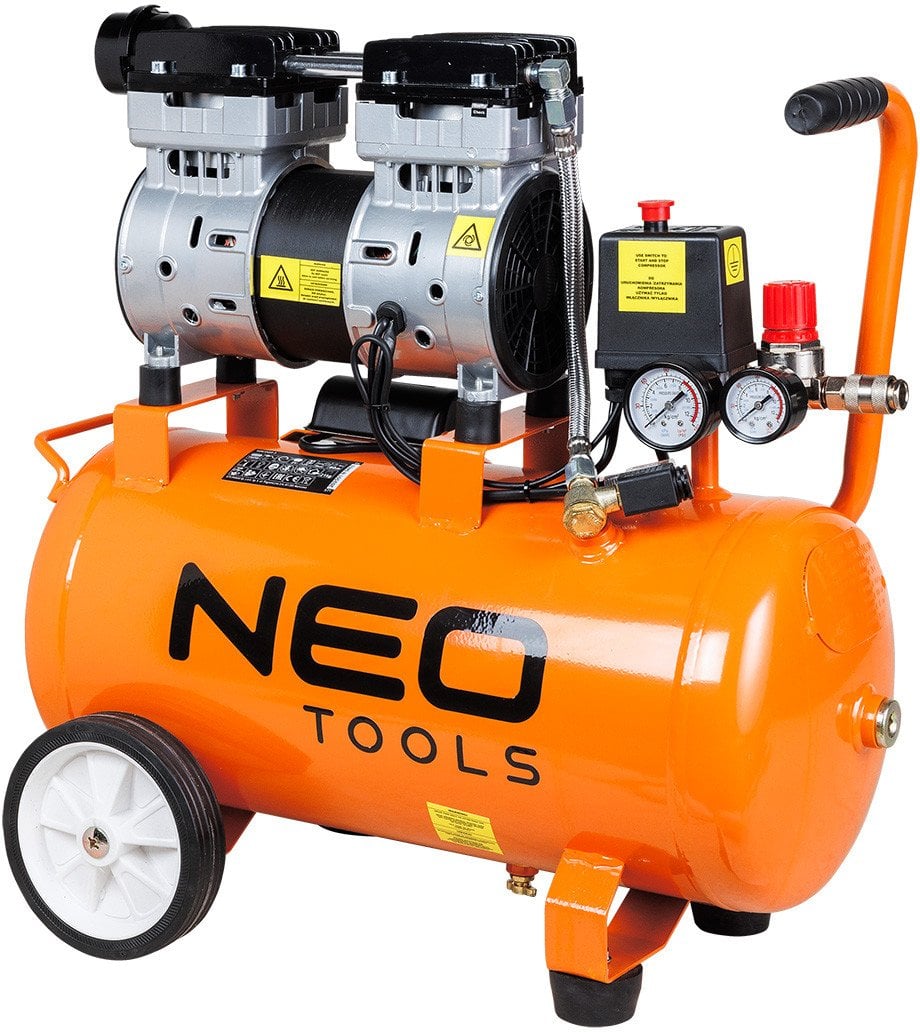 Kompresor bezolejowy 24 l