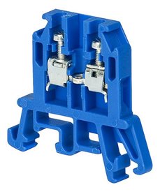 Pokój Złączka szynowa gwintowana ZUG-G2,5 niebieska A11-0076