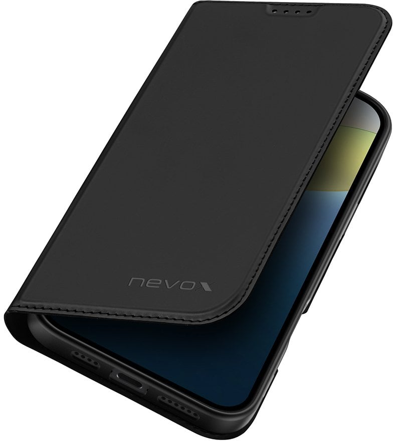 Nevox Vario Series Bookcase iPhone 16 Plus czarny