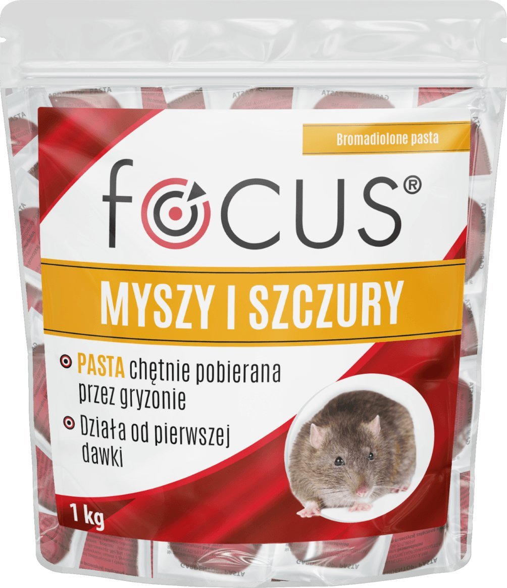 Focus Focus trutka na myszy i szczury pasta 1kg