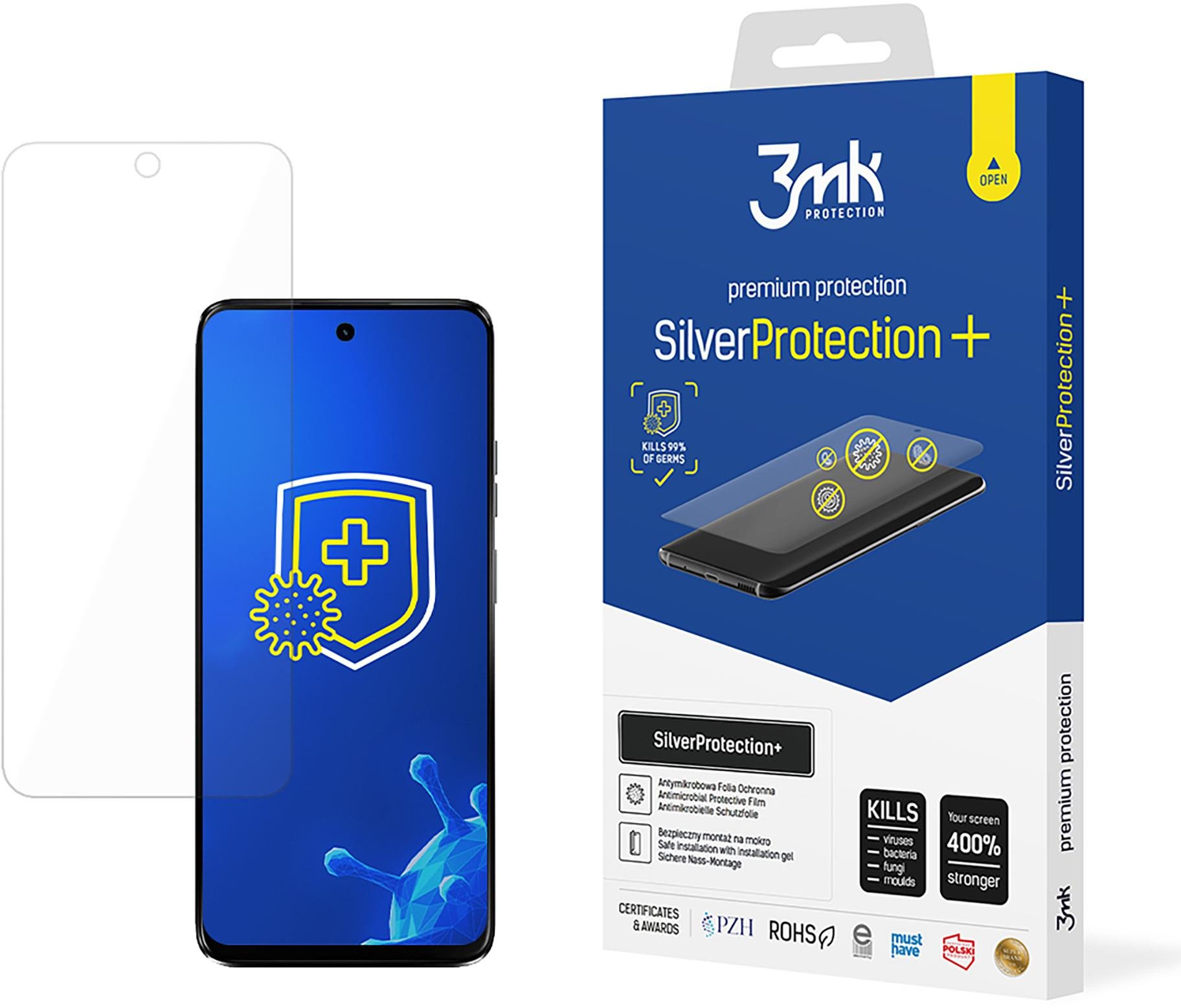 MOTOROLA MOTO G45 5G - 3MK SILVERPROTECTION+