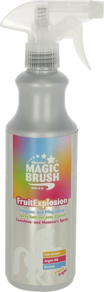 MagicBrush Spray do pielęgnacji sierści, grzywy i ogona dla konia ManeCare, Fruit Explosion, 500 ml
