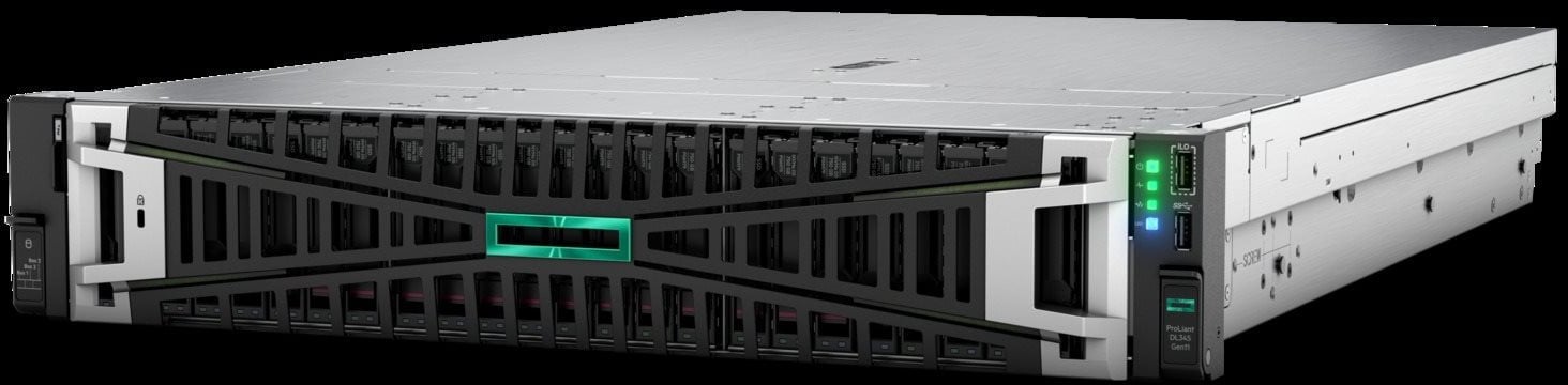 HPE PL DL345g11 AMD Epyc 9115 (2.6G/16C) 2x32G 2x960G 2x1000W MR416i-p 8LFF 4p1G Smart Choice