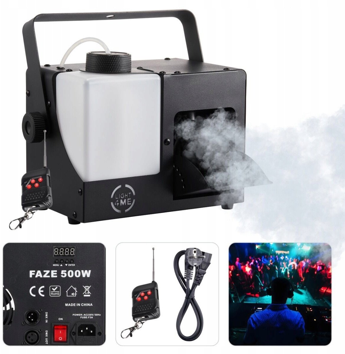 LIGHT4ME FAZE generator dymu mgły