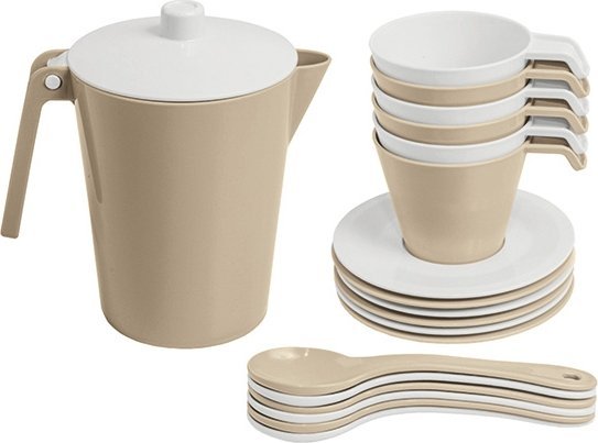 Wader BEŻOWY SERWIS KAWOWY 19 EL. WADER 41143