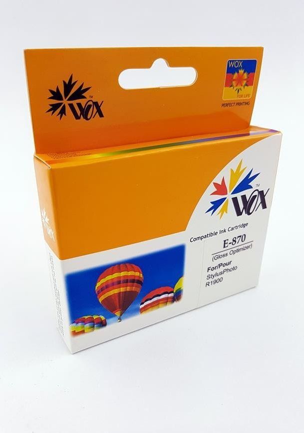 Tusz THI Zgodny Tusz do EPSON Stylus Photo R1900 / Optymalizator połysku / T0870 C13T08704010 / 21 ml / zamiennik uniwersalny