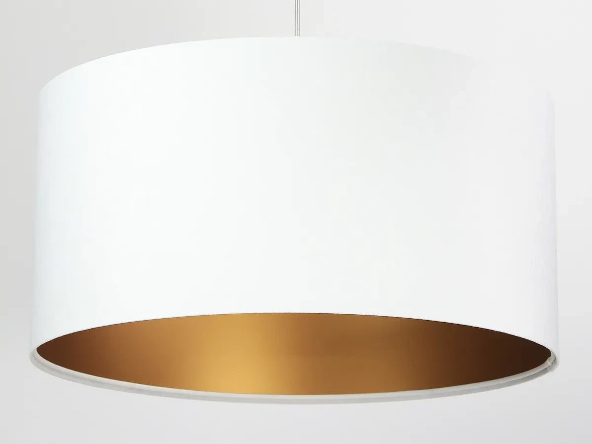 Lampa wisząca HOME 60 biała/złota BPS KONCEPT