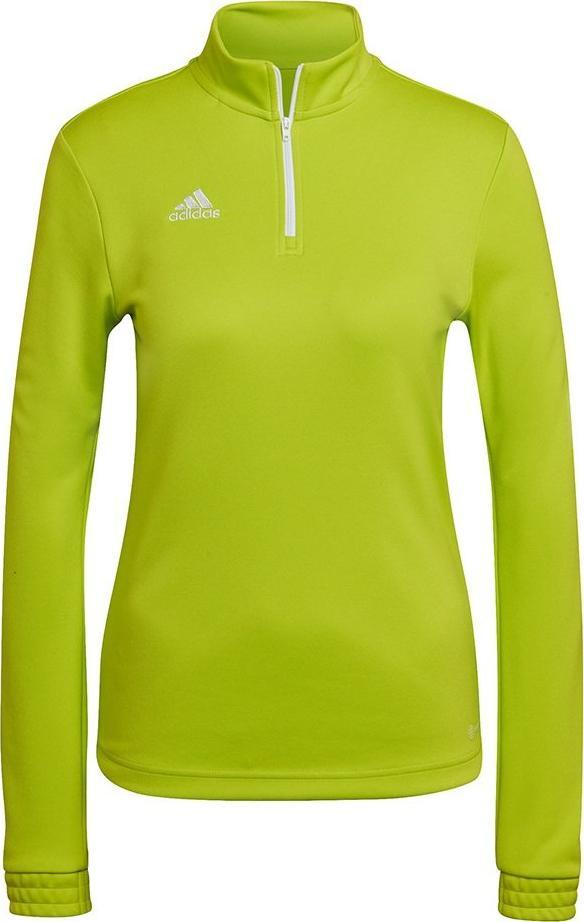 Adidas Bluza damska adidas Entrada 22 Top Training limonkowa HC5052 2XS