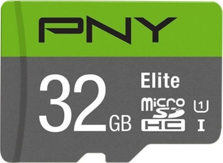 Karta PNY Elite MicroSDHC 32 GB Class 10 UHS-I/U1 (P-SDU32GU185GW-GE)