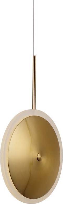 Lampa wisząca Copel Nowoczesna lampa wisząca CGBING20 LED 5W talerz mosiądz