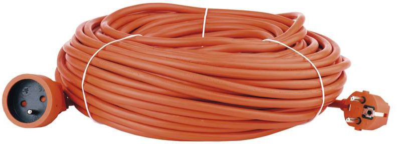 Emos Przedłużacz ogrodowy z uziemieniem pomarańczowy 40m (P01140)