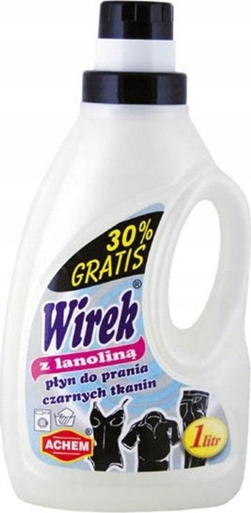 Wirek Płyn do prania czarnych tkanin, 1l