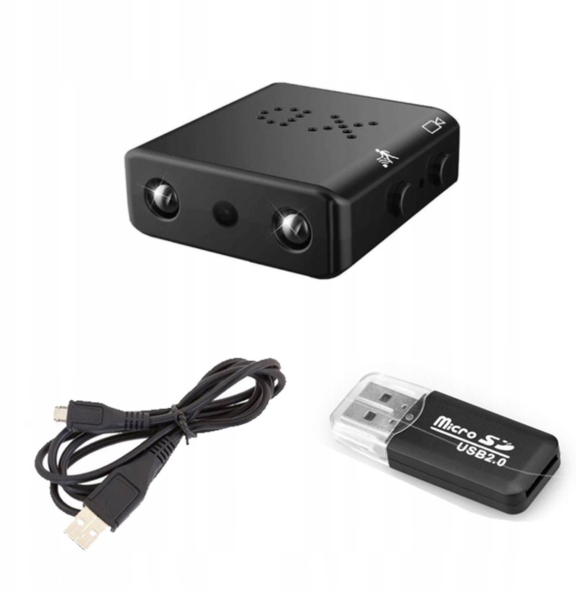 Kamera IP Spreest Mikro Kamera Wi-Fi szpiegowska nagrywanie w nocy