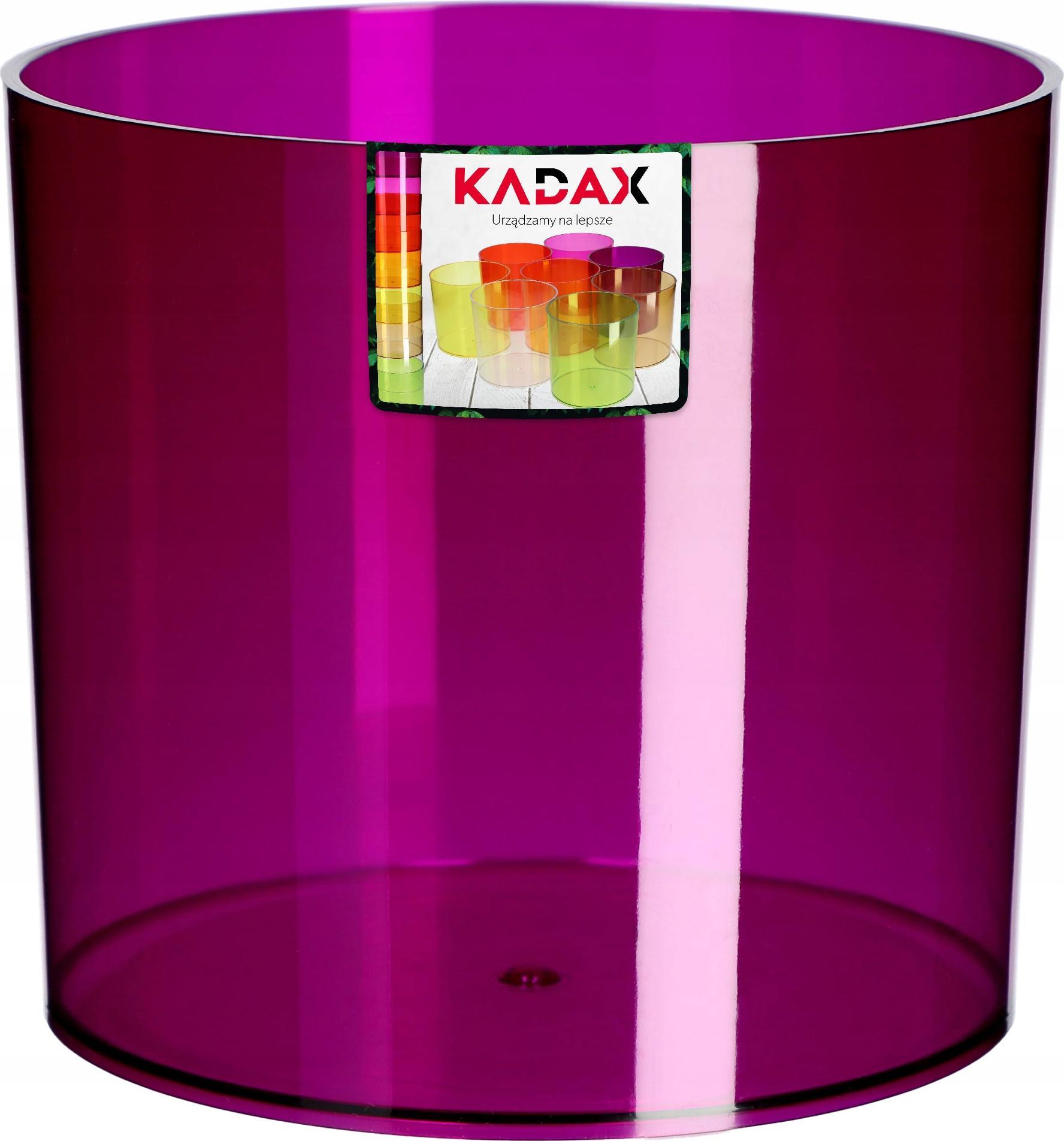 Kadax DONICZKA NA KWIATY OSŁONKA DONICA OKRĄGŁA 12,5CM