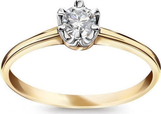 Staviori Złoty pierścionek PXD4838 - Diament