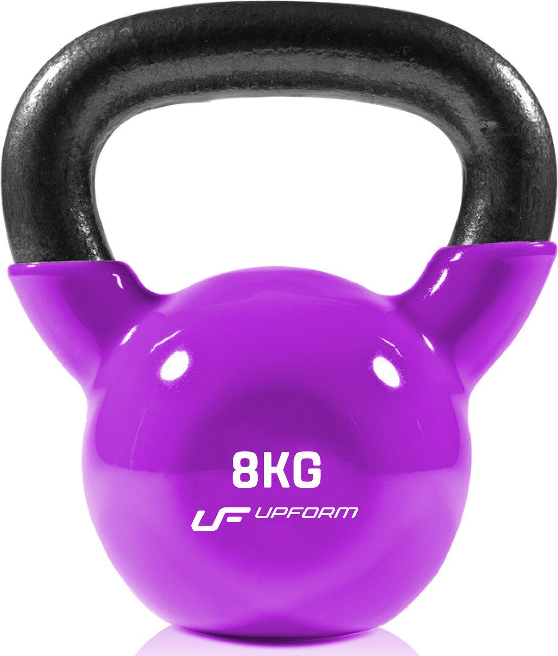 Hantla winylowa żeliwna Kettlebell 8 kg - UpForm